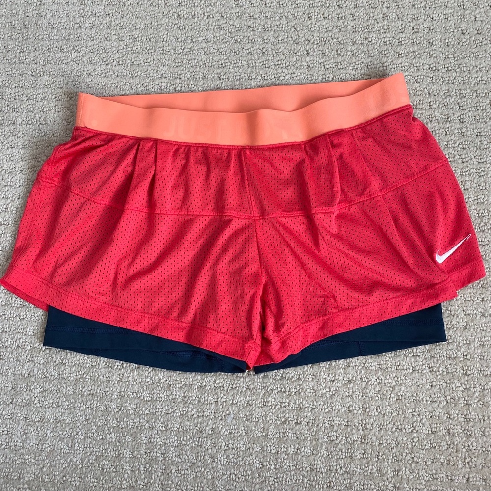Nike DriFit 2-in-1 Mesh Workout Shorts